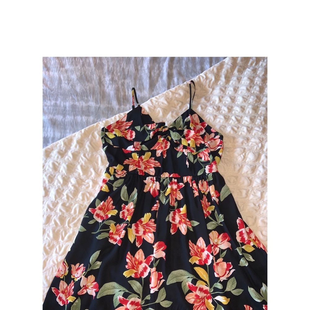 Black Floral Sundress